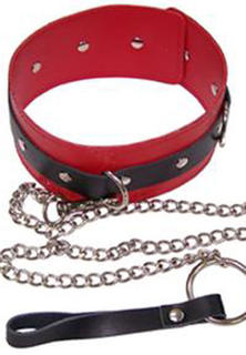Sexy Lingeries Leather Padlock Choker