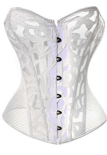 Sheer Bridal Plus Size Corset Sexy Lingerie