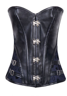 Sexy Lingerie Buckles Steampunk Corset