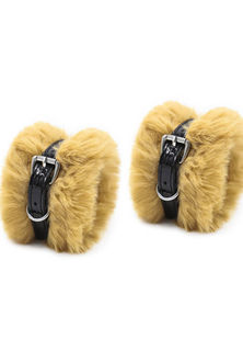 Sexy Lingerie Fluffy Handcuffs Set