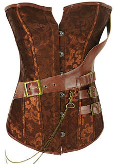 Sexy Lingerie Brocade Steampunk Corset