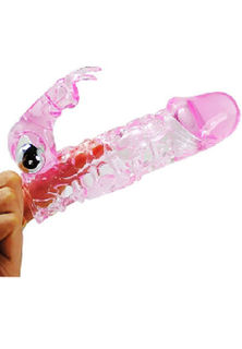 Sexy Lingerie Bunny Sleeve Vibrator